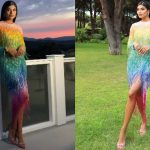 'Dubai Bling' star Farhana Bodi oozes hotness in a shimmery rainbow dress; Guess its price tag